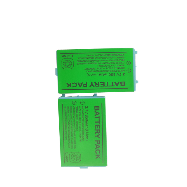 High Performance 3.7V 850mAh Lithium Ion Battery Pack for Gameboy Advance SP Real Replacement with High Capacity
