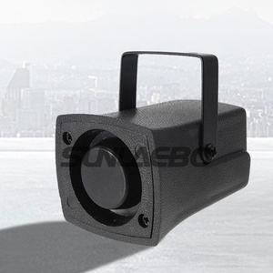 Sirene mobil cadangan 1 atau <span class=keywords><strong>6</strong></span> nada, klakson <span class=keywords><strong>alarm</strong></span> bel mundur persegi hitam atau putih - Product Image 1