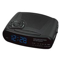 Traditionelle Business-LED-Anzeige Digital Dual Alarm Snooze Display Zeit tabelle FM Lade uhr Radio