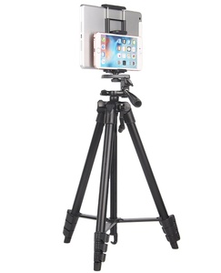 Trípode <span class=keywords><strong>de</strong></span> Aluminio Ligero <span class=keywords><strong>de</strong></span> Alta Calidad y Bajo <span class=keywords><strong>Precio</strong></span> para Teléfono y Cámara, Compatible con iPad - Product Image 2