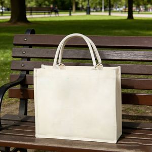 Custom Print Canvas Tote <b>Bag</b> Eco-Friendly Casual Handbag Double-sided Embroidery Tote Beach <b>Bags</b> <b>Gifts</b> - Product Image 1