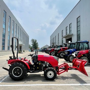 Mini <span class=keywords><strong>tracteur</strong></span> agricole et <span class=keywords><strong>de</strong></span> jardinage diesel 4x4 à <span class=keywords><strong>petit</strong></span> rayon <span class=keywords><strong>de</strong></span> braquage 50P, avec lame à neige en option, adapté à l'utilisation agricole. - Product Image 4