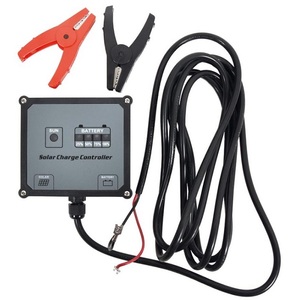 Gallagher 10A <b>Solar</b> Panel <b>Charge</b> <b>Controller</b> ROHS Certified 30W+ PMW MPPT Charging Modes LCD Display 80A Rated Current 12V/24V - Product Image 1