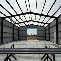 Bâtiment d'usine modulaire à structure en acier à construction rapide, prix usine Chine, pour atelier, entrepôt, hangar, abri