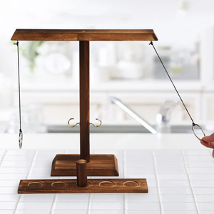 2023 Montessori Wooden <strong>Hook</strong> <strong>and</strong> <strong>Ring</strong> <strong>Toss</strong> <strong>Game</strong> Educational Toys for Kids <strong>and</strong> Adults Music-Playing Set for Home Parties - Product Image 2