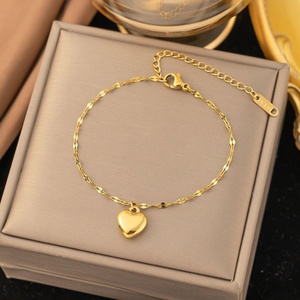 Waterproof and Tarnish Free 316l Stainless Steel Brand Wholesale Custom 18k Gold Plated Fine Heart <b>Jewelry</b> <b>Set</b> <b>for</b> <b>Women</b> - Product Image 3