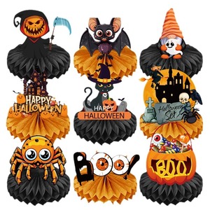 Decoración <span class=keywords><strong>de</strong></span> Fiesta <span class=keywords><strong>de</strong></span> Halloween al por Mayor, Hecho en China, Araña, Fantasma, Calabaza, Murciélago, Panal <span class=keywords><strong>de</strong></span> Abeja - Product Image 5