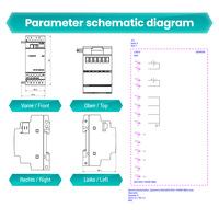 100% nuevo Original Siemens 6ED1 055-1MA00-0BA2 PLC Logo módulo lógico AM2 módulo de expansión 6ED1055-1MA00-0BA2 para LOGO 8