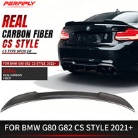 Kits de Conversión Perfiply, Alerón Trasero de Fibra de Carbono Estilo CS Real para BMW G80 M3 M4 G82 G8X 2021+, Kits de Carrocería