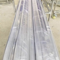 Tube rond sans soudure en aluminium 6061 T6 pour la décoration, services de pliage/soudage/découpe, épaisseur et longueur personnalisées