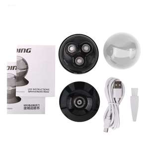 Afeitadora Rotativa Inalámbrica de 3 Cuchillas para Hombre, Resistente al Agua, para Piel Sensible, con Carga Rápida USB y Base de Carga - Product Image 6