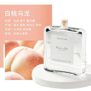 120ml flache Flasche Flame less Fireless ätherisches Öl Private Label Reed Diffusor Luxus Aroma Diffusor - Product Image 5