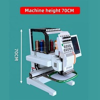 SNWSIM Mini chapeau Machine à broder de haute qualité petite maison Mini ordinateur Machine à broderieTête unique