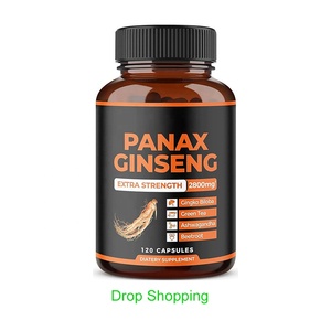 Shopify Dropshipping Producten: Hot Selling <span class=keywords><strong>Ginseng</strong></span> Capsules, Energieboost, Antioxidant, Panax <span class=keywords><strong>Ginseng</strong></span> <span class=keywords><strong>Extract</strong></span> Capsules - Product Image 1