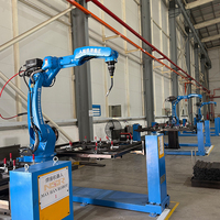 Pabrik Dapat Menyesuaikan Berbagai Jenis Peralatan Pengelasan Robot Baja Kekuatan Tinggi Teknologi Inverter Bagian Rangka Logam Lembaran XYH