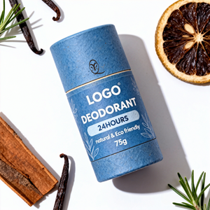 Desodorante en Barra Sin Perfume OEM de 50 g, Envase en Tubo de Papel, Sin Aluminio, Desodorante Natural Orgánico de Larga Duración <span class=keywords><strong>para</strong></span> <span class=keywords><strong>Axilas</strong></span>, Unisex - Product Image 2