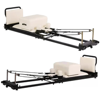 Hochwertiger Fabrik preis Tragbarer faltbarer Pilates-Bett Kompakter klappbarer Pilates-Reformer