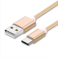 Cable DE DATOS DE cargador rápido trenzado de nailon USB 2,0, accesorios de teléfono tipo C para cámara, escáner de ordenador, auriculares