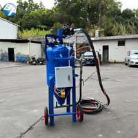 Machine de sablage à eau à haute pression portable sans poussière respectueuse de l'environnement facile à utiliser pompe à engrenages nettoyage manuel