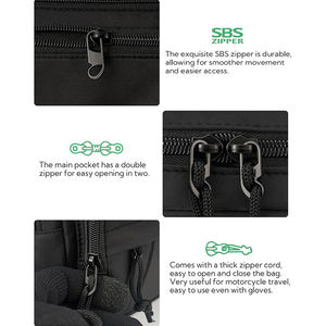 Riñonera Grande Esencial para Viajes, Bolso Cruzado para Mujer y Hombre con 5 Bolsillos con Cremallera y Correa Ajustable - Product Image 4