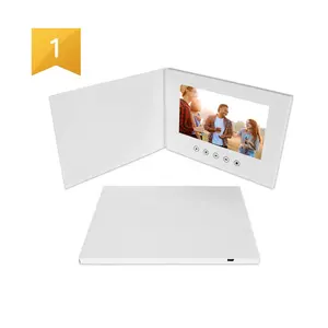 Relatiegeschenk A5 Reclame Marketing 2.4 Inch 5 Inch 7 Inch A4 Videoboek A5 Digitale Brochure