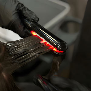 קולי אינפרא אדום מחליק שיער טיפול ברזל קרטין טיפול מתולתל תיקון פגום - Product Image 3