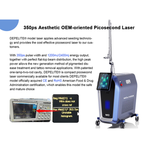 El Mejor Láser <span class=keywords><strong>Pico</strong></span> de 350ps, 5000W, 532nm/650nm/755nm/1064nm/1320nm, Q-Switch Nd Yag, Máquina de Eliminación de Tatuajes con Picoláser, Uso Comercial - Product Image 2