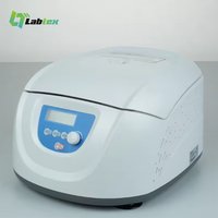 Centrifugeuse à basse vitesse Labtex DM0412, machine de séparation d'échantillons multi-usages, 300-4500 tr/min, moteur DC sans balais, diagnostic automatique, laboratoire