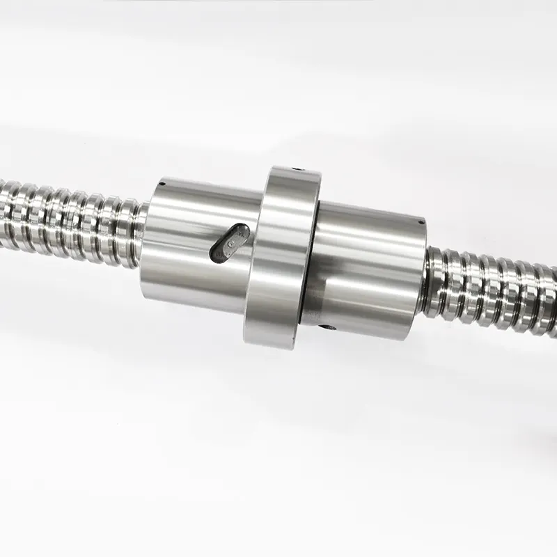 C5 precision 8mm 10mm 16mm ballscrew 0802 CNC lead screw 600mm ball screw 1605 cnc ball recirculation screw