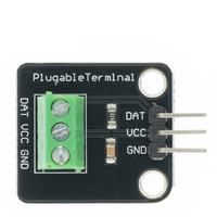 DS18B20 Modul Sensor Suhu Kit Tahan Air 100CM Kabel Sensor Digital Stainless Steel Probe Terminal Adapter UNTUK Arduino