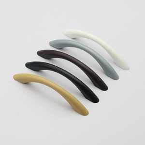 Plastic Iron Handle for Cabinet Dresser Drawer Wardrobe-Modern <b>Black</b> Furniture <b>Knob</b> with Durable Design for Bedroom and Kitchen - Product Image 6