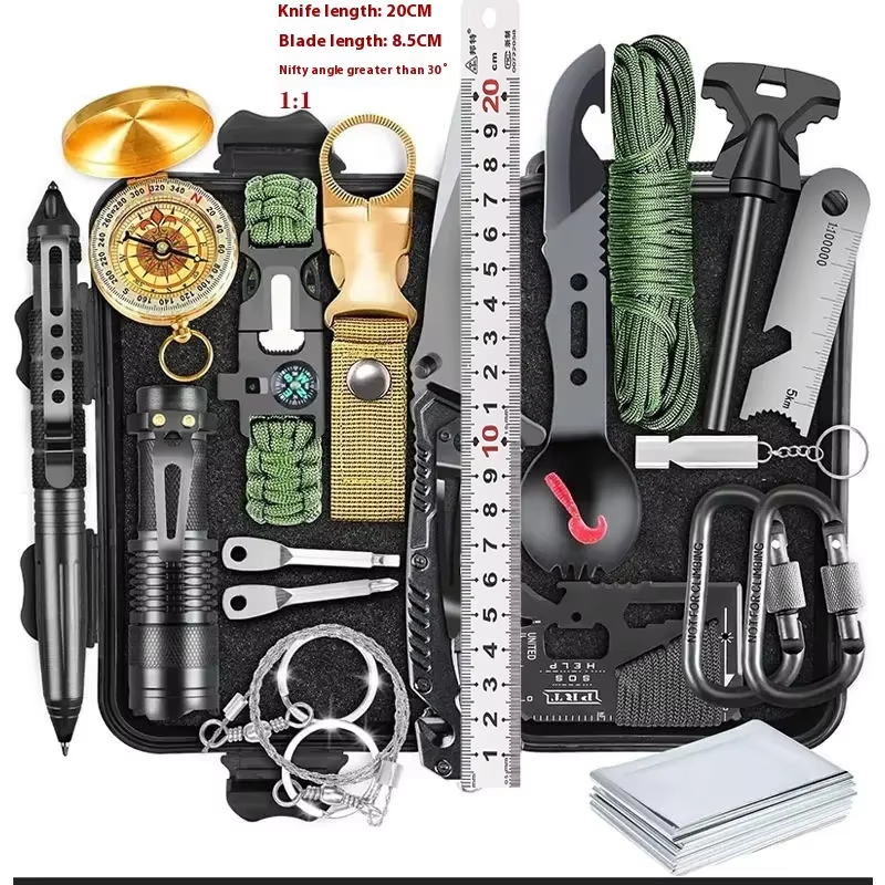 Professional Outdoor Camping Survival Gear Set