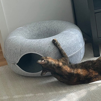 Produits chauds Chine Vente en gros Feutre Chat Maison Feutrée Chat Cave Chaude Et Confortable Pet Feutre Chat Maison