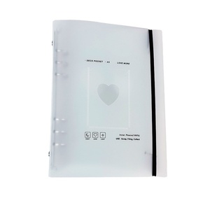 INS versión coreana A5 corazón mate plástico álbum de hojas sueltas cubierta de PP de 3 pulgadas para foto <span class=keywords><strong>Polaroid</strong></span> para chica ventilador libro de almacenamiento de <span class=keywords><strong>fotos</strong></span> - Product Image 5