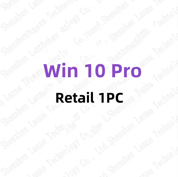 Win 10 Pro Key Retail 100% Online Activation Win 10 Professional Key 1PC License Send by Ali Chat Email