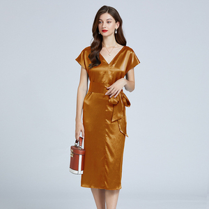 Nuovi Arrivi: Pigiama Sexy in Seta di Gelso, Camicia da Notte Nera in Seta, Vestito con Spalline Sottili - Product Image 3