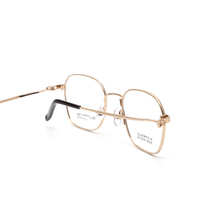 Monturas ópticas de acero inoxidable, titanio, coreano, nuevo diseño, estilo de moda