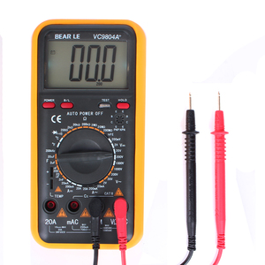 Medidor de alta precisión eléctrico cuatro probador profesional digital amperímetro voltímetro multímetro - Product Image 4