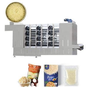 Ligne de traitement du riz fortifié à faible teneur en protéines, nouvelle condition, extrudeuse de riz artificiel à chauffage électrique haute capacité pour la farine - Product Image 6