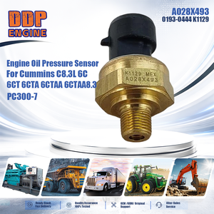 A028X493 0193-0444 K1129 เซ็นเซอร์แรงดันน้ำมันเครื่องสำหรับคัมมินส์ C8.3L 6C 6CT 6CTA 6CTAA 6CTAA8.3 PC300-7 - Product Image 2