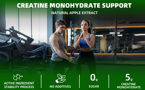 Gomitas de Creatina Monohidrato de Marca Privada ODM/OEM, Suplemento Deportivo, Apoyo Energético para Adultos, 180g, 2 Unidades por Paquete - Product Image 5