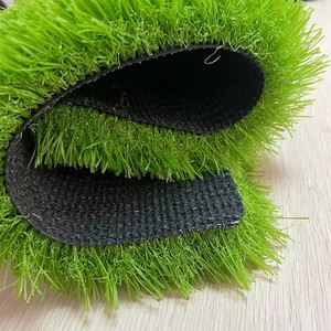 Estera de césped sintético para jardín interior/exterior de alta densidad fácil de cuidar, alfombra verde, altura de pila PP para suelo de boda - Product Image 3