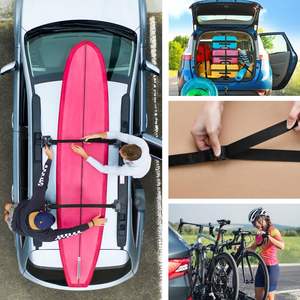 Correa de Amarre Personalizada de 1.5" (38mm), Correas de Sujeción Resistentes con Hebillas de Leva para Camiones, Barcos, Motocicletas, Kayaks, Canoas, Remolques - Product Image 6