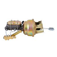 Kit de conversion de servofrein double en zinc de 8 pouces pour disque/tambour de 1 pouce de diamètre, pour Chevrolet Bel Air Impala pleine grandeur 1958-70