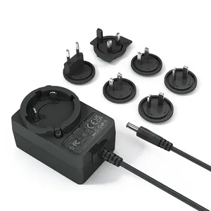 Adaptor Daya Ramah Perjalanan Adaptor 27W 30W 36W 45W 48W 240 Volt 120 Volt Switching Power Adapter