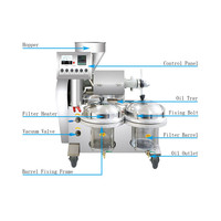 Presse à huile automatique certifiée CE 220V ou 380V basilic/graines de tournesol/extracteur d'huile d'olive fonction de presse à froid pour le Pakistan