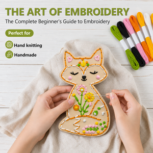 ชุดงานฝีมือสำหรับเด็ก ชุดปักลายบนแผ่นไม้ DIY สำหรับเด็กอายุ 3-5 6-8 ปี ชุดเย็บปักถักร้อยรูปสัตว์ไม้ ของขวัญสำหรับงานปาร์ตี้ - Product Image 2