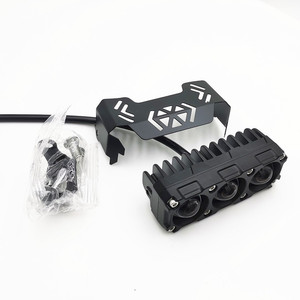 Phares de moto à 3 lentilles, projecteurs LED 3SMD, feux de route, feux de travail 5064, feux antibrouillard 3L-20W-WF, garantie 1 an, pour voiture - Product Image 5