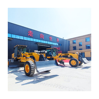 Niveleuse à roues hydraulique de l'usine 14Ton SZ9185 de Shanzhong de machines de construction lourde pour la vente en gros