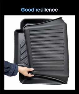 Nueva actualización impermeable resistente al desgaste fácil de limpiar 3D TPE alfombrillas de coche para <span class=keywords><strong>Toyota</strong></span> Tundra 2015-2020 - Product Image 4